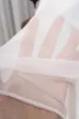 Kész függöny Organza Lux Voial Fehér