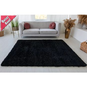 Shaggy szőnyeg Nordic (Black) 160x220cm Fekete