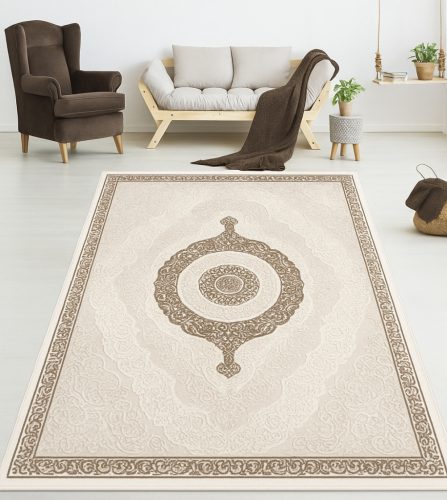 Modern szőnyeg Pastel 26750 (Cream) 80x150cm Bézs-Krém