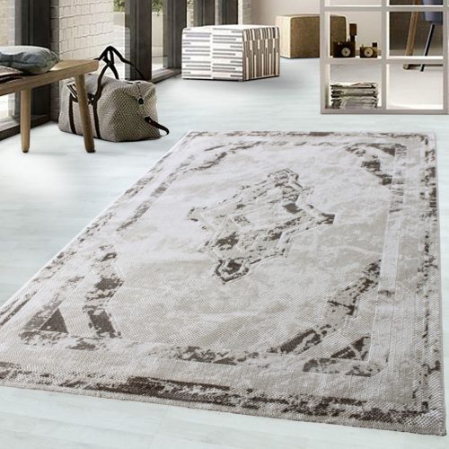 Modern Szőnyeg Petra 5042 (Taupe Ecru) 60x220cm Krém