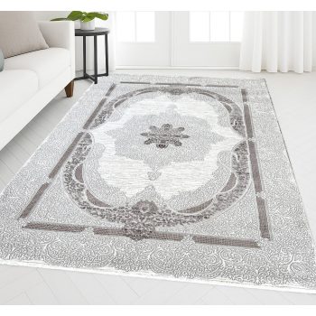   Modern szőnyeg Porto Lux 5931 (Cream-Brown)240x330cm Krém-Barna