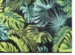 Futószőnyeg Pálmás minta 100cm széles méteráru Zöld