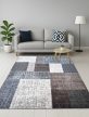 Modern szőnyeg Patchwork (Grey Beige) 80x150cm Szürke-Bézs
