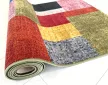 Futószőnyeg Patchwork minta 100cm széles méteráru Piros