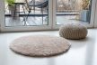 Shaggy szőnyeg Super (Beige) Kerek 120cm Krém