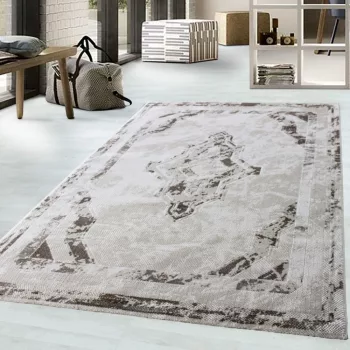 Modern szőnyeg Petra (5042) Bézs 80x250cm AKCIÓS OUTLET