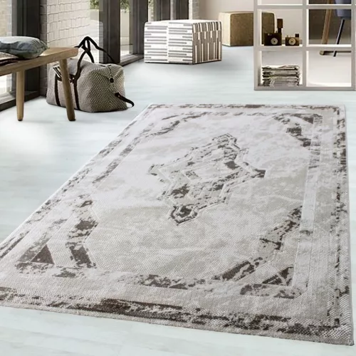 Modern szőnyeg Petra (5042) Bézs 80x250cm AKCIÓS OUTLET
