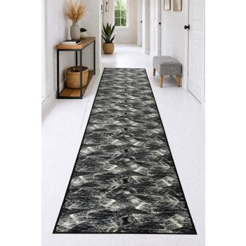   Futószőnyeg Picasso modern 67cm széles méteráru Antracit