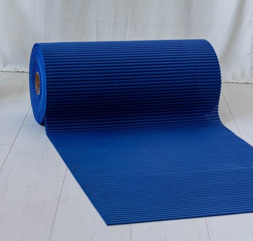 Fürdőszoba szőnyeg PVC dark blue