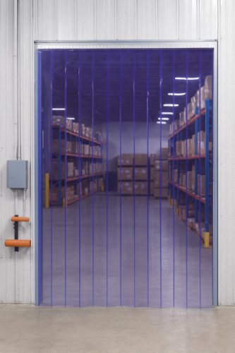 PVC szalagfüggöny csík tekercsben 15m x 25cm (2 mm)