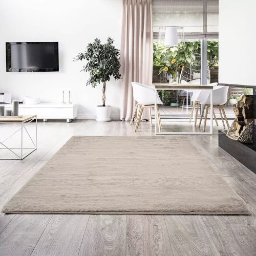 Shaggy szőnyeg Luxury Rabbit (Beige) 60x110cm Bézs