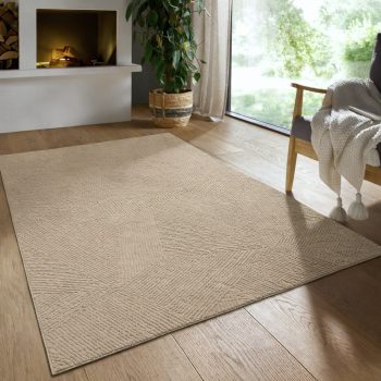 Modern szőnyeg Rio 3D Fay (Beige) 120x170cm Bézs