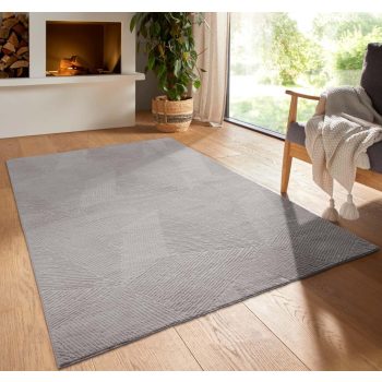Modern szőnyeg Rio 3D Fay (Gray) 240x330cm Szürke