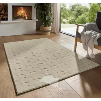 Modern szőnyeg Rio 3D Join (Beige) 
