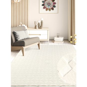 Modern szőnyeg Rio 3D Join (Cream)