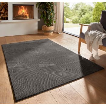 Modern szőnyeg Rio 3D Joy (Antracit) 