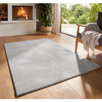 Modern szőnyeg Rio 3D Joy (Grey) 