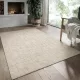 Modern szőnyeg Rio 3D Random (Beige) 150x220cm Bézs