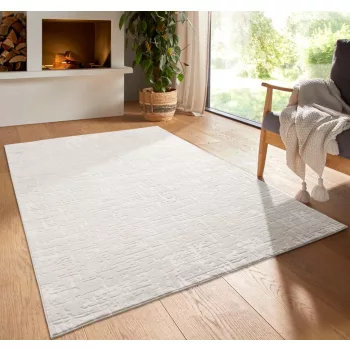 Modern szőnyeg Rio 3D Zoe (Cream) 120x170cm Krém
