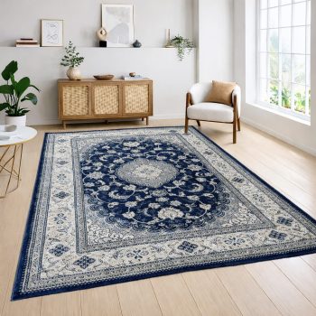   Klasszikus szőnyeg Royal Palace (Navy L.Grey) 200x290cm Kék