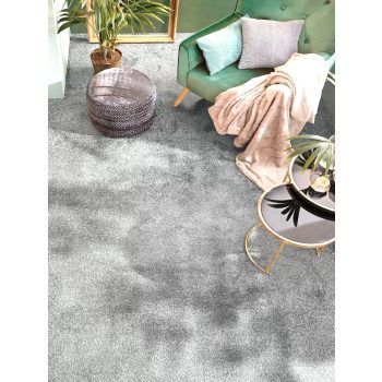   Padlószőnyeg Royal Touch Prémium 400cm széles tekercs Világosszürke (74)