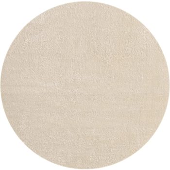 Modern szőnyeg Palm Plüss (Beige) Kerek 160cm Bézs