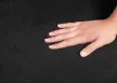 Modern szőnyeg Palm Plüss (Black) új