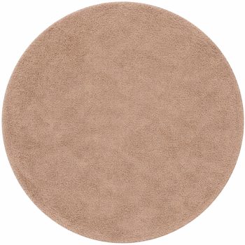 Modern szőnyeg Palm Plüss (Dark Beige) Kerek