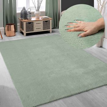 Modern szőnyeg Palm Plüss (Green) 50x80cm Zöld