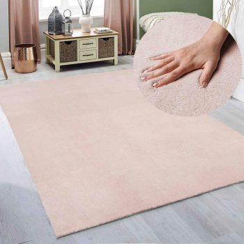 Modern szőnyeg Palm Plüss (Pink) új