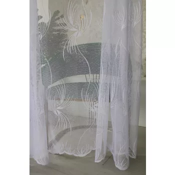 Kész függöny Scarlett fehér Meduza modern minta