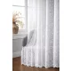 Kész függöny Scarlett fehér Fröcskölt új