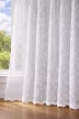 Kész függöny Scarlett fehér Fröcskölt új