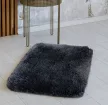  Fürdőszoba szőnyeg Lux Plüss 1 részes Antracit 50x80cm