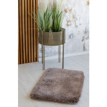  Fürdőszoba szőnyeg Lux Plüss 1 részes Camel 50x80cm