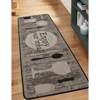 Konyhai szőnyeg Ramsey Sizal 67x180cm Enjoy Barna