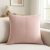 Soft Blush Pink modern  párnahuzat 45x45cm