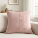 Soft Blush Pink modern  párnahuzat 45x45cm