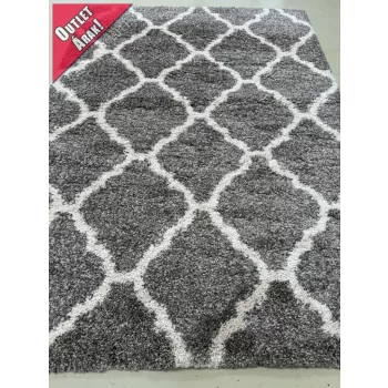   Modern szőnyeg Suba 4cm vastag Szürke 160x230cm AKCIÓS OUTLET