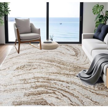 Modern szőnyeg Cezar 0838 (Beige) 
