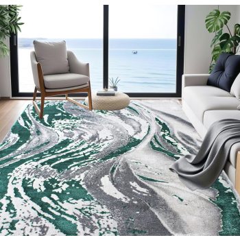 Modern szőnyeg Cezar 1115 (Grey-Green) 