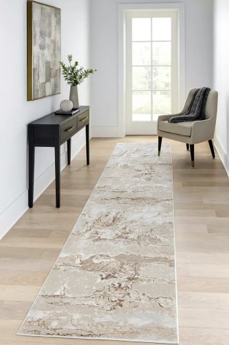 Futószőnyeg Cleopatra 8435 80cm széles méteráru Bézs-Krém