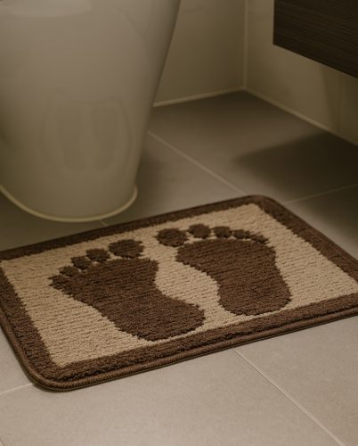 Fürdőszoba szőnyeg Talpas Barna 40x60cm