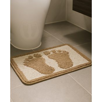 Fürdőszoba szőnyeg Talpas Bézs 40x60cm