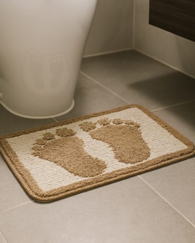 Fürdőszoba szőnyeg Talpas Bézs 40x60cm