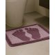 Fürdőszoba szőnyeg Talpas Lila 40x60cm
