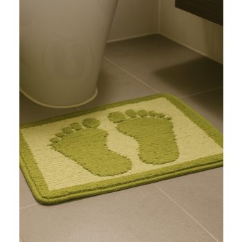 Fürdőszoba szőnyeg Talpas Zöld 40x60cm