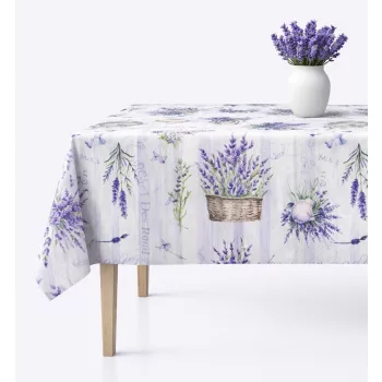 Asztalterítő Teflonbevonatú  Levendulás Lila 100x140cm