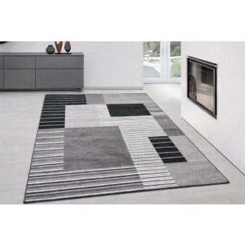 Modern szőnyeg Torino 5115 (Gray) 200x280cm Szürke