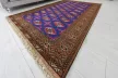 Kézi csomózású perzsa szőnyeg Turkmen Buhara 203x139cm